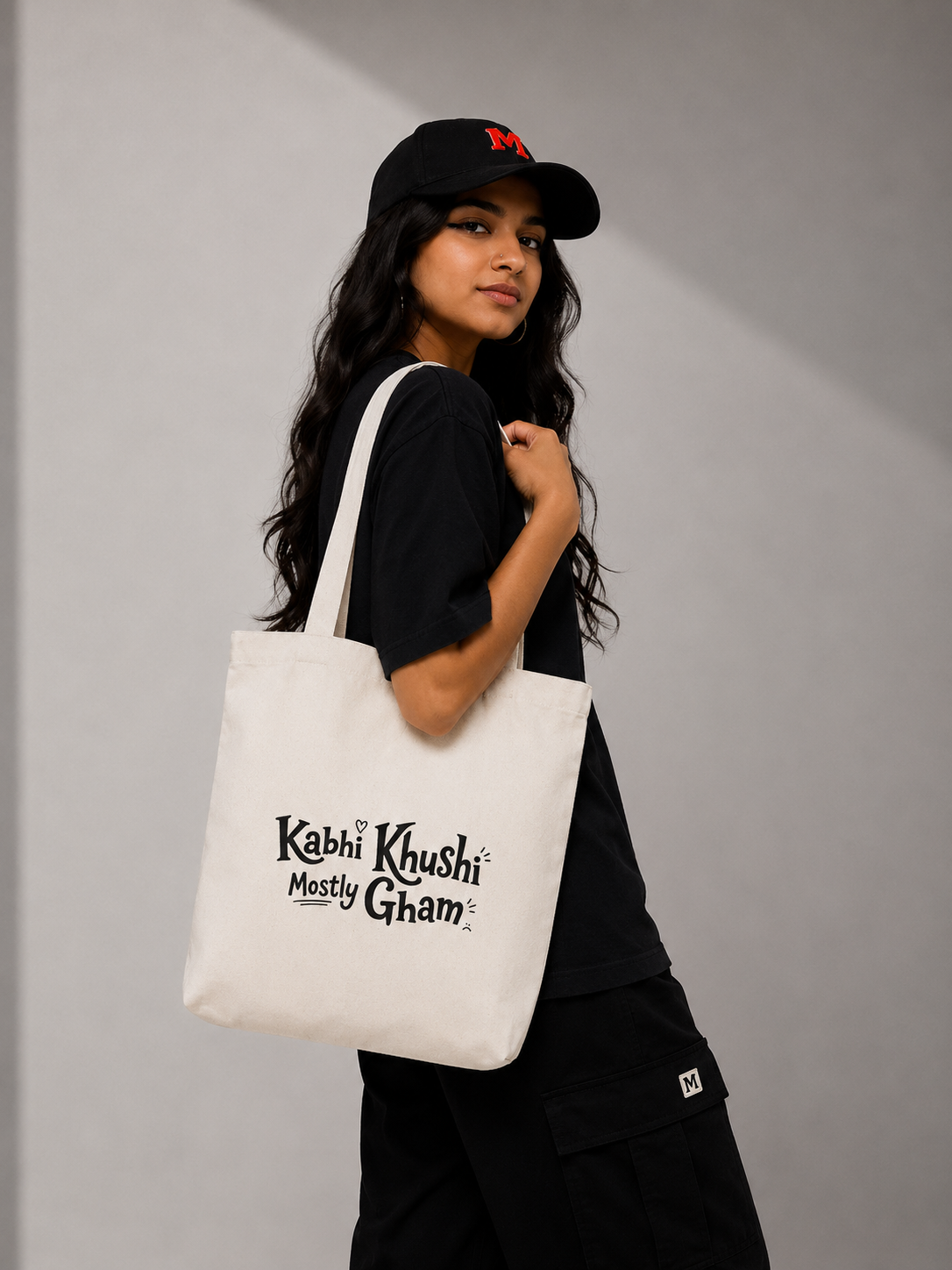 Kabhi Khushi Mostly Gham — Typography Tote