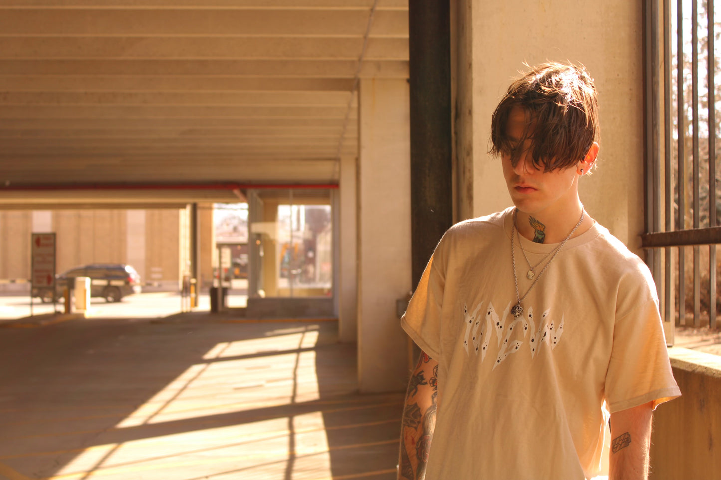 yung van logo tee