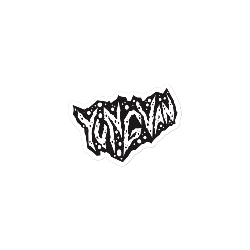 yung van sticker
