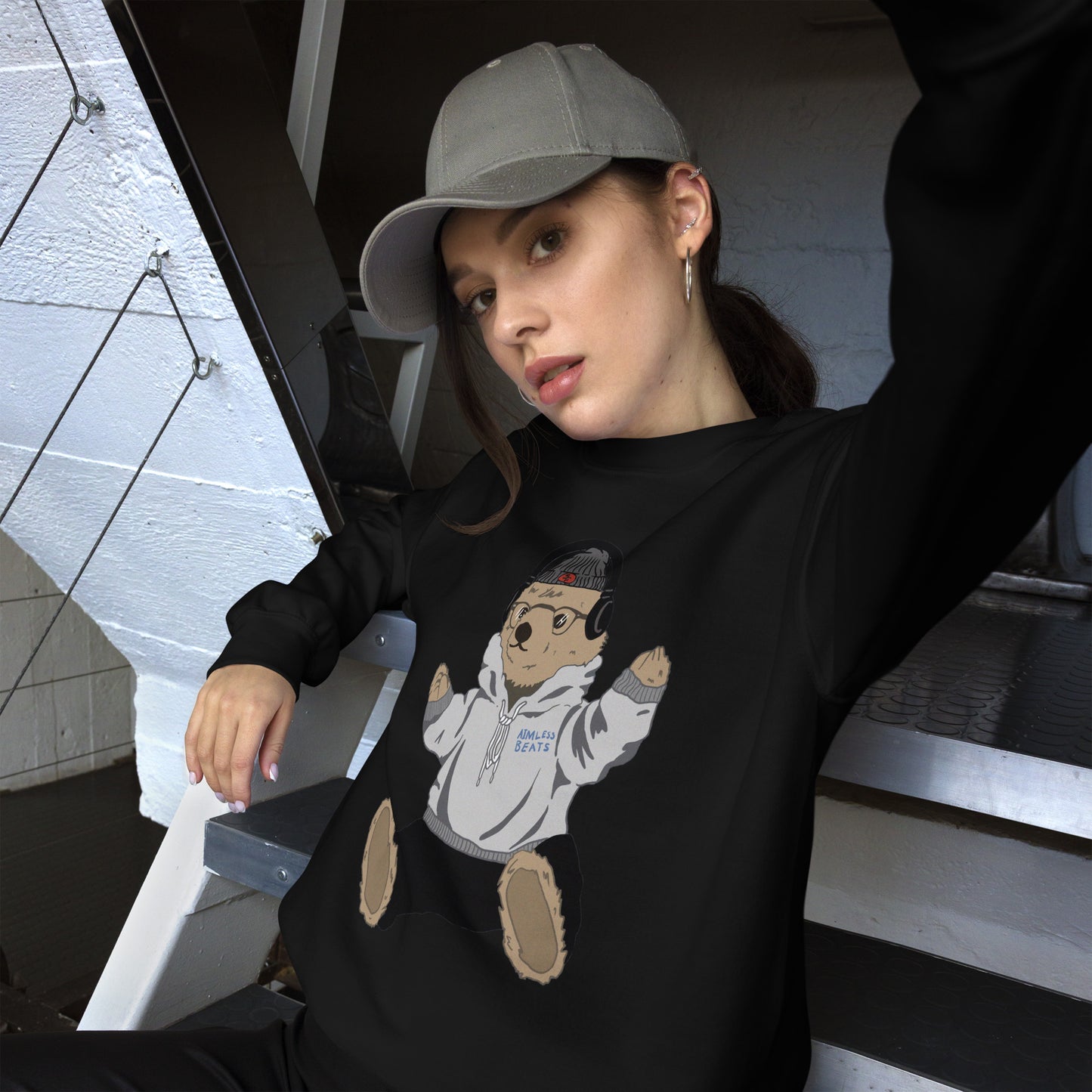 aimless bear sweatshirt