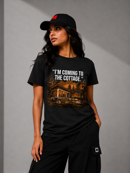 I'm Coming to the Cottage — Drama Core Supima Tee