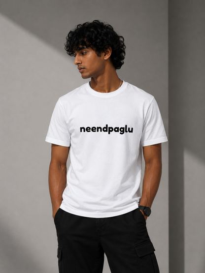 Neendpaglu - Sleepy Desi Slang Supima Tee