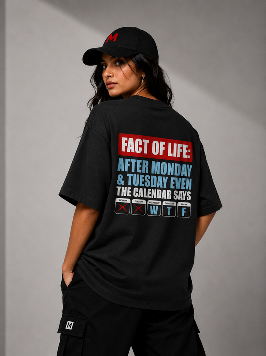 Fact of Life — WTF Oversized Tee