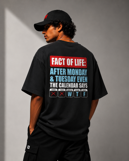 Fact of Life — WTF Oversized Tee