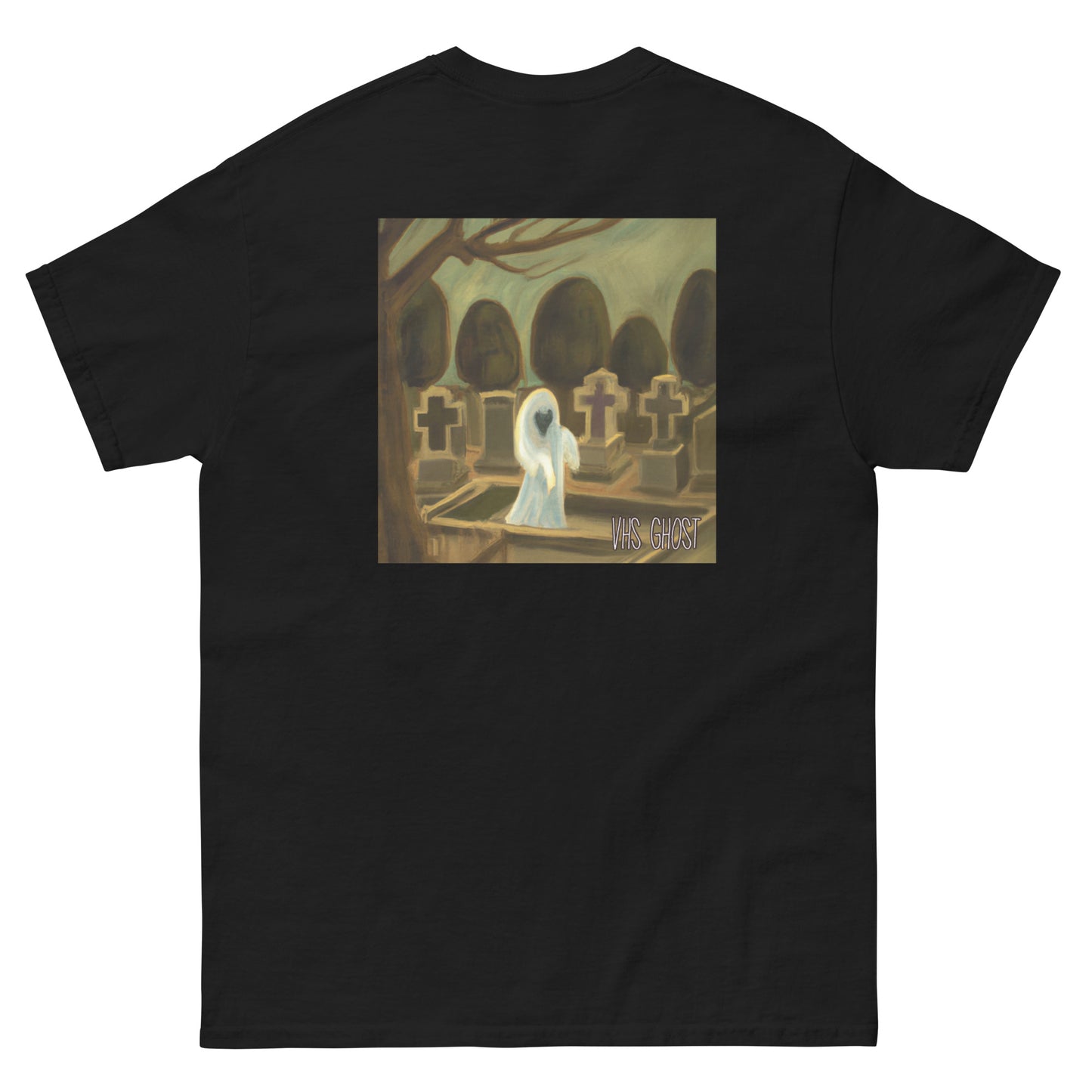 vhs ghost t-shirt